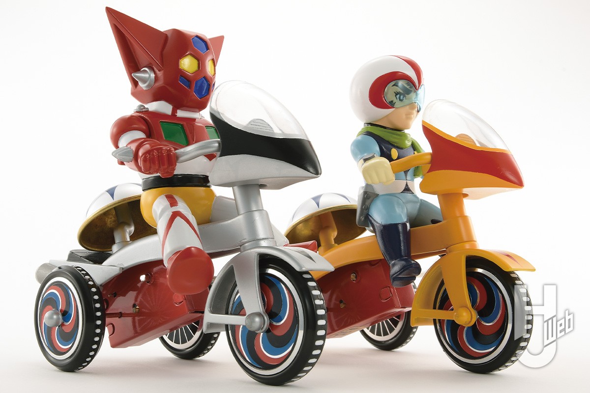 ゼンマイ式「EX三輪車」シリーズに『ゲッターロボ』が参戦。ゲッター1