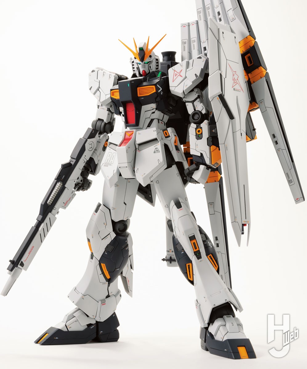 MG νガンダム Ver.Ka」を『逆シャア』のイメージで製作！ スッキリと