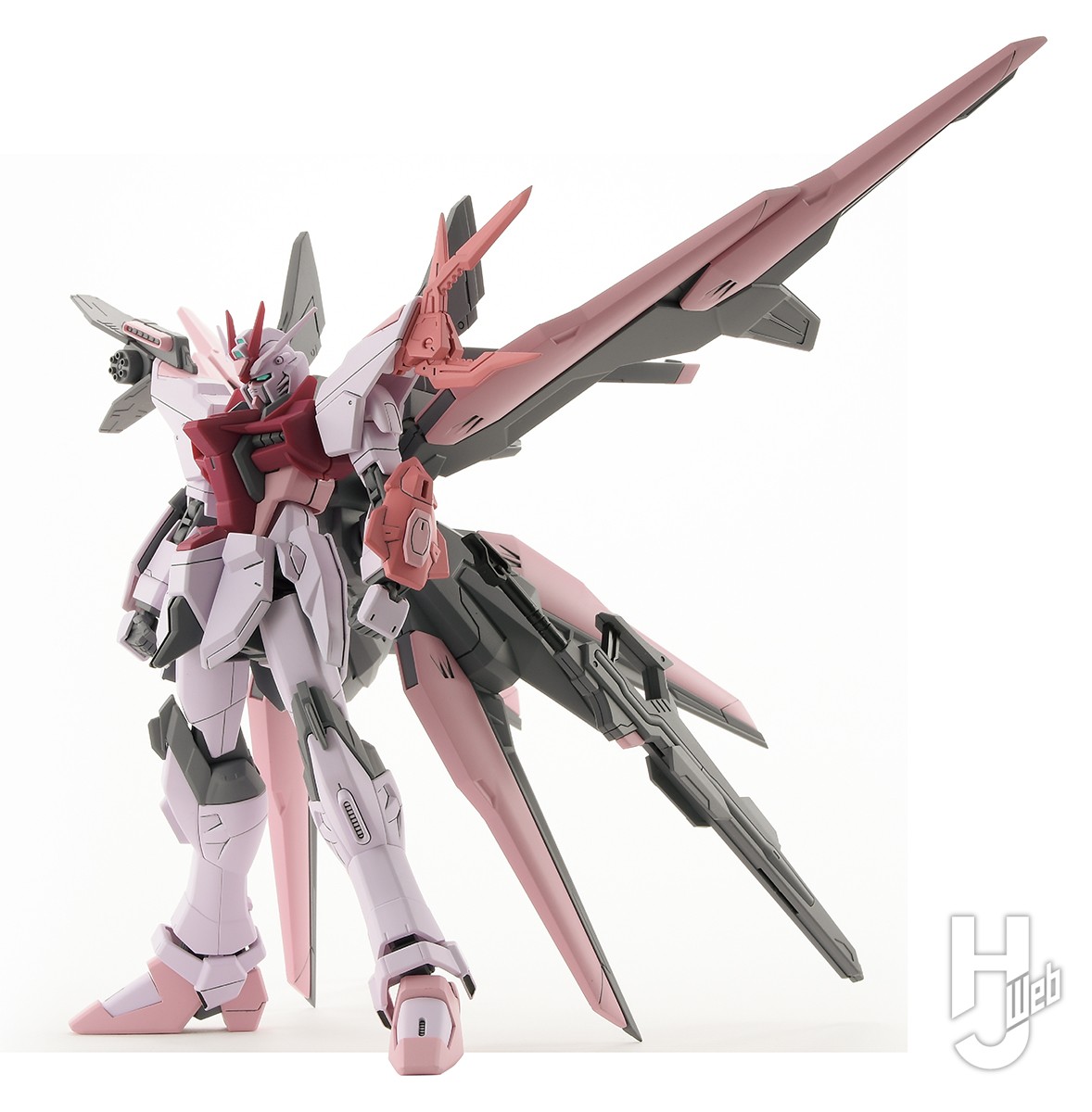 HG「ガンダムパーフェクトストライクフリーダムルージュ」各先端部分を
