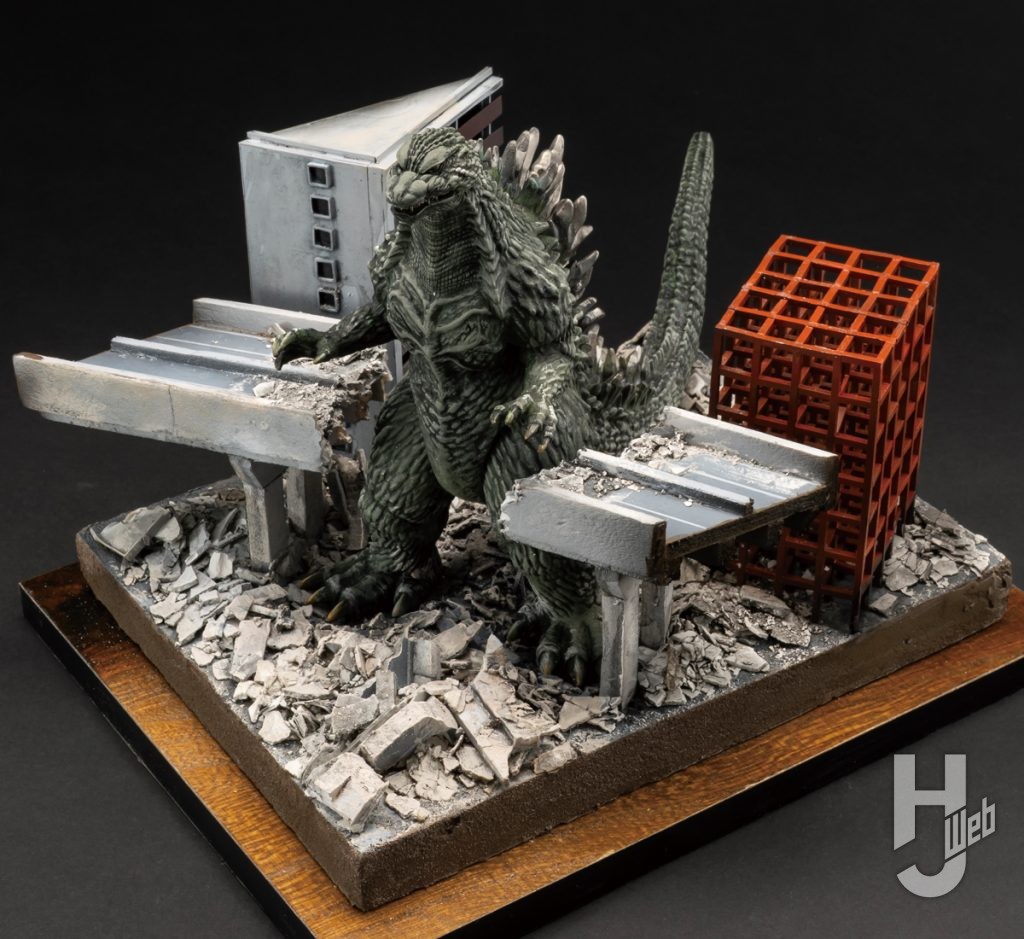 ゴジラ×モスラ×メカゴジラ 東京SOS』のソフビ、ゴジラ（2003）と