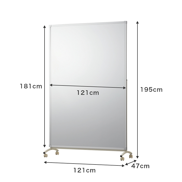 割れない鏡 鏡 全身鏡 フィルムミラー スポーツミラー Rタイプ