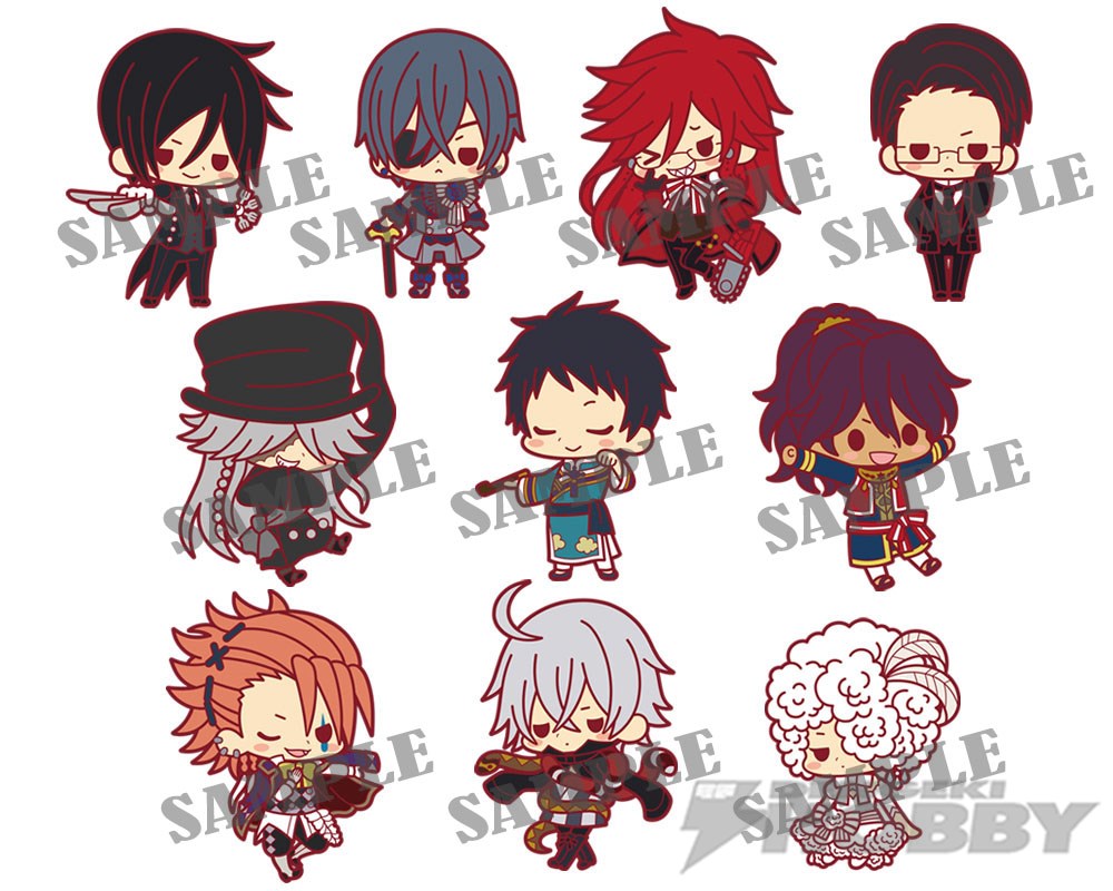 黒執事 Book of Circus』がラバーストラップに！ | 電撃ホビーウェブ