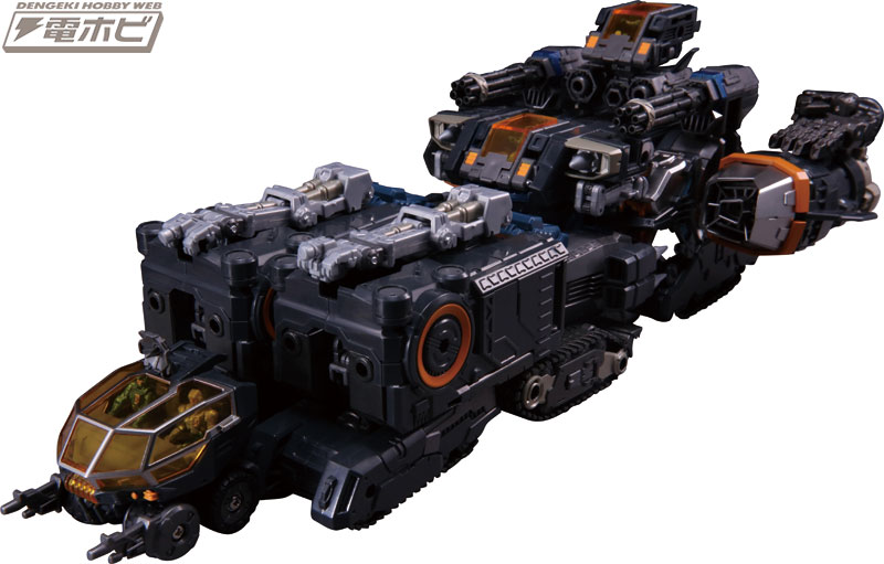 新生『ダイアクロン』の「ビッグパワードGV」が独立遊撃隊カラーとなっ