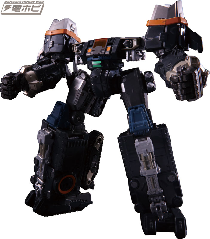 新生『ダイアクロン』の「ビッグパワードGV」が独立遊撃隊カラーとなっ