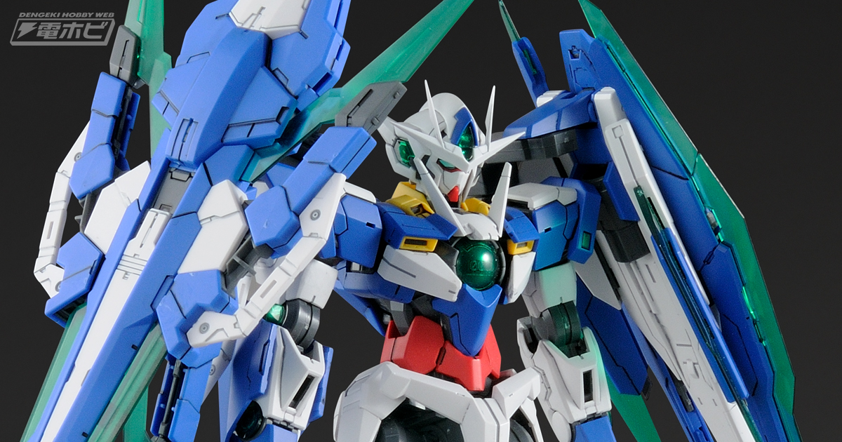 ガンプラ「MG 1/100 ダブルオークアンタフルセイバー」が『機動戦士