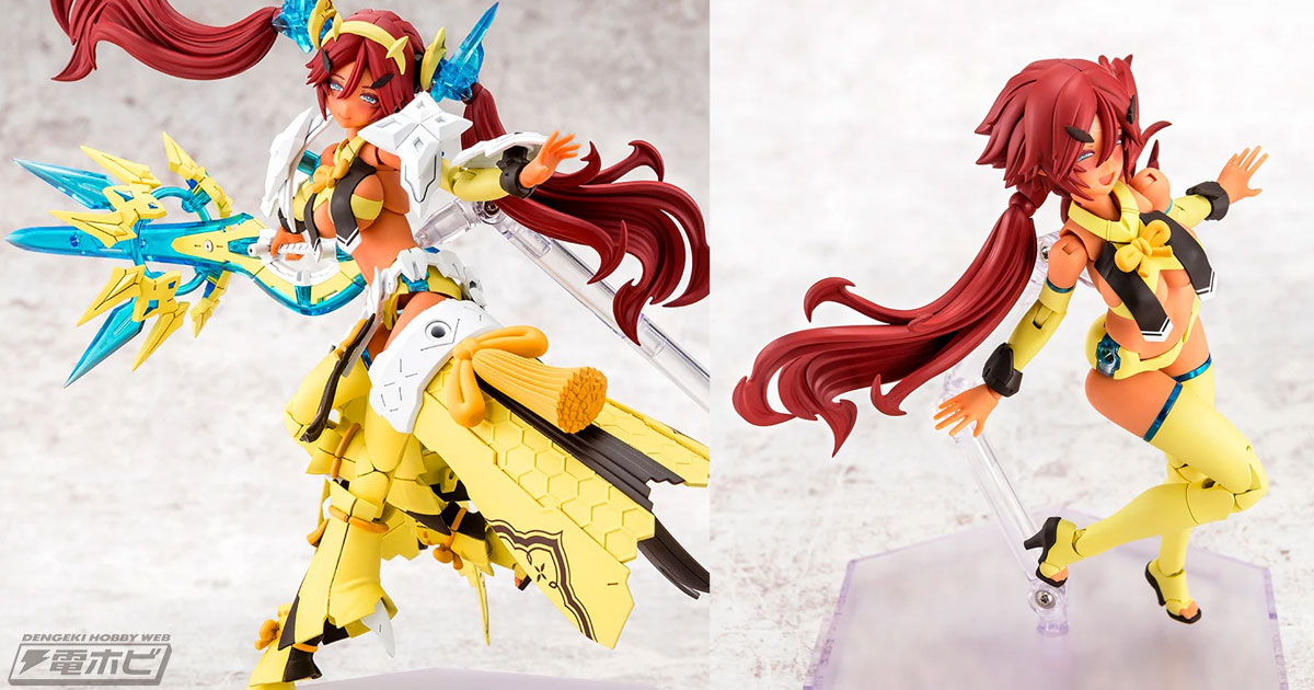 褐色肌が眩しい新設定の「スキンカラーE」を採用！『メガミデバイス