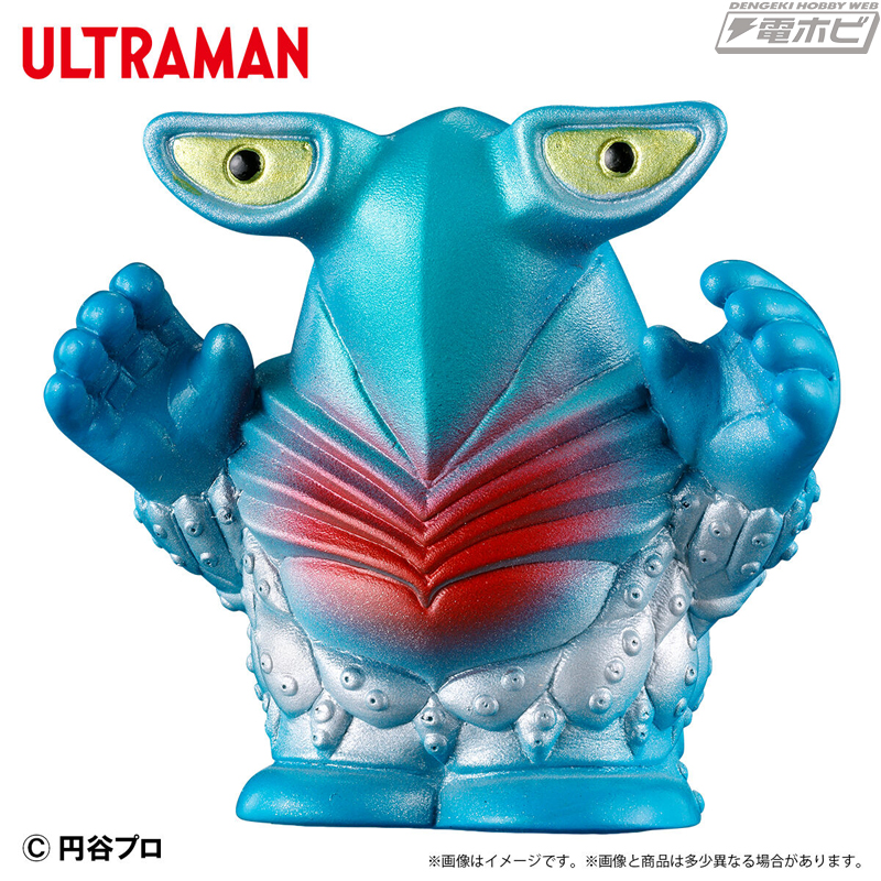 ウルトラマンやバルタン星人、ウルトラセブン、キングジョーなど全12種