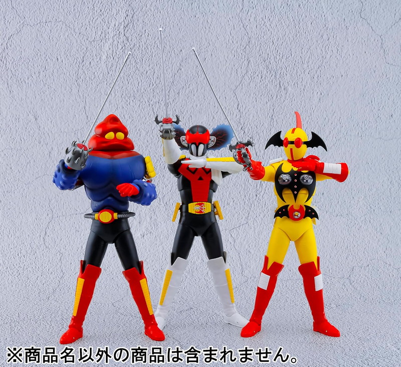 アクマイザー3』ザビタン・イビル・ガブラがダイキャスト製アクション