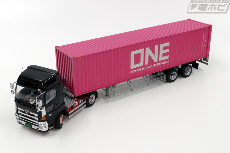 1/50スケールトラクターヘッドと組み合わせて楽しむトレーラー各種が