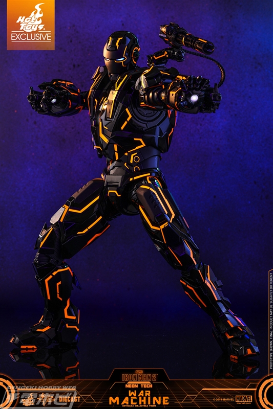 ブラック＆ネオンオレンジの『アイアンマン2』ウォーマシン
