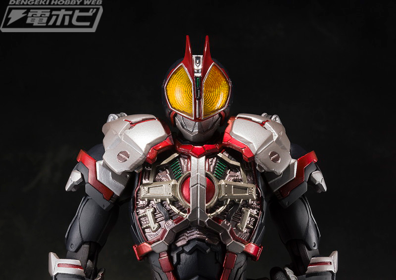 S.I.C. 仮面ライダーファイズ」彩色見本が公開！ガジェット感満点の