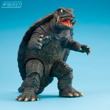 造形ポテンシャルが高い！ソフビ「ムービーモンスターシリーズ ガメラ