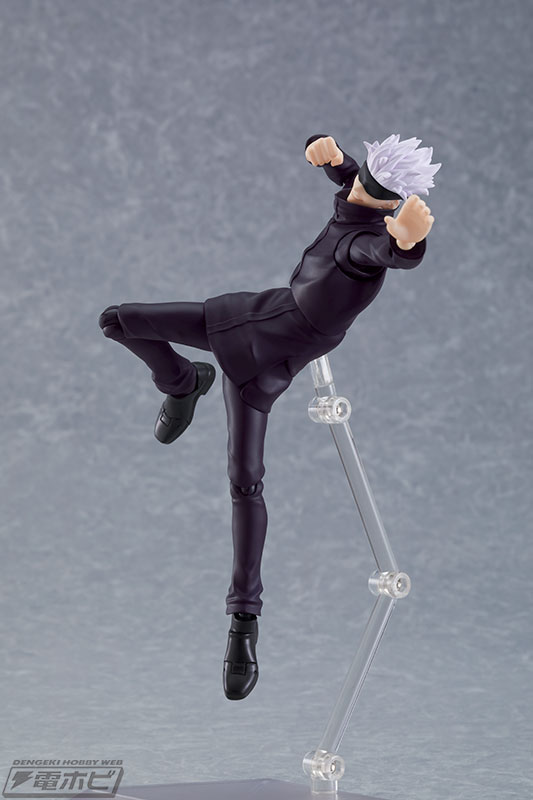 呪術廻戦』五条悟がfigmaシリーズに領域展開！アイマスクを外した状態