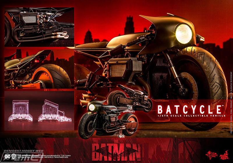 THE BATMAN－ザ・バットマン－』バットサイクルが1/6スケールで立体化