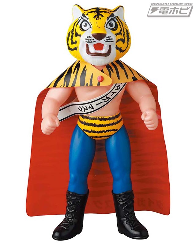 タイガーマスク』の名作ソフビモデルが現代に蘇る！1969年に中嶋製作所