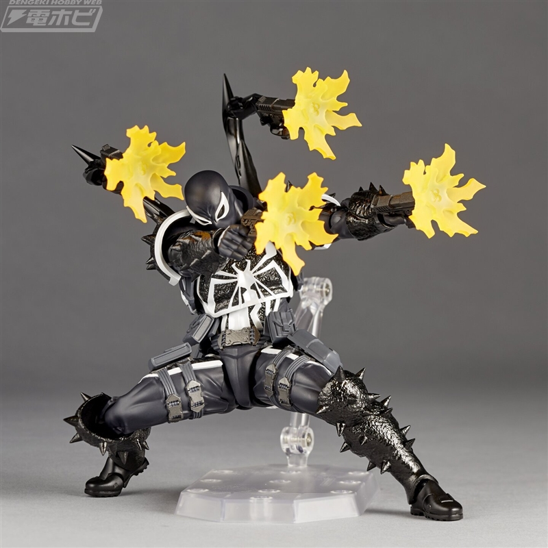 エージェントヴェノムが可動フィギュア「リボルテック アメイジング