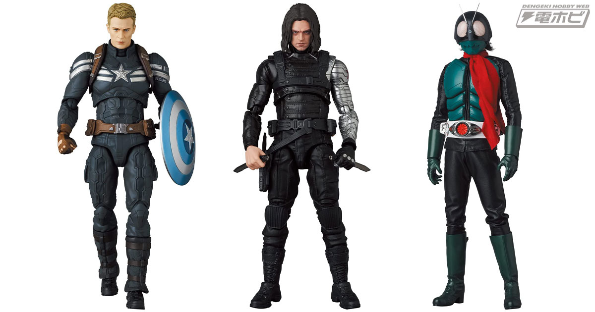 メディコム・トイ「MAFEX キャプテン アメリカ ウィンター ソルジャー