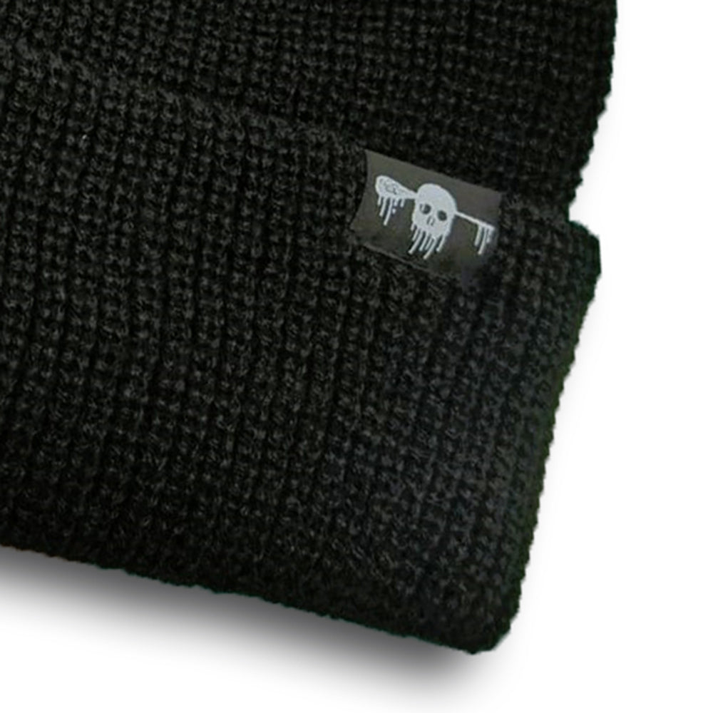 Drip Beanie - Black Lacrosse Winter Hat | Hobo Lax