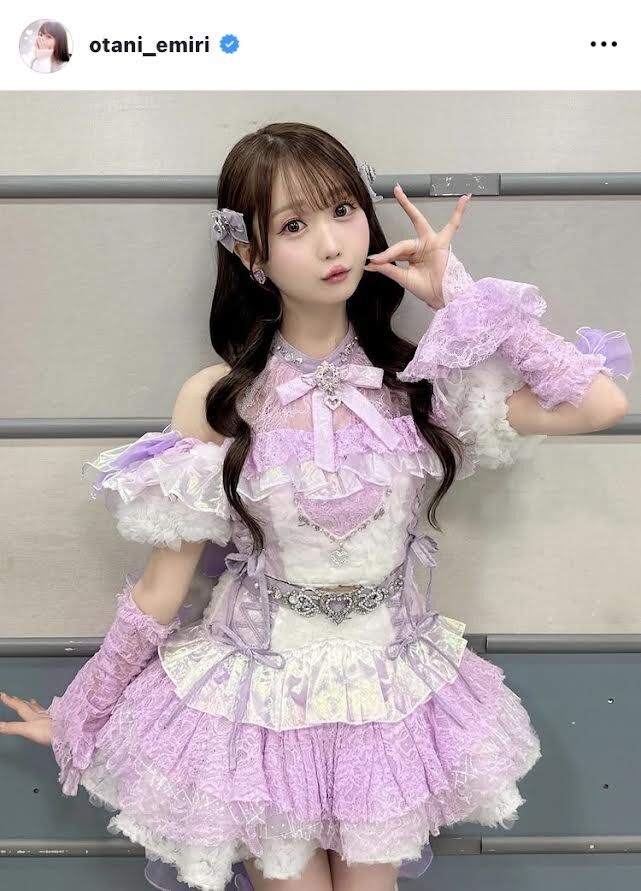 LOVE」大谷映美里、フリルたっぷりの魔法少女衣装を披露「みりにゃ