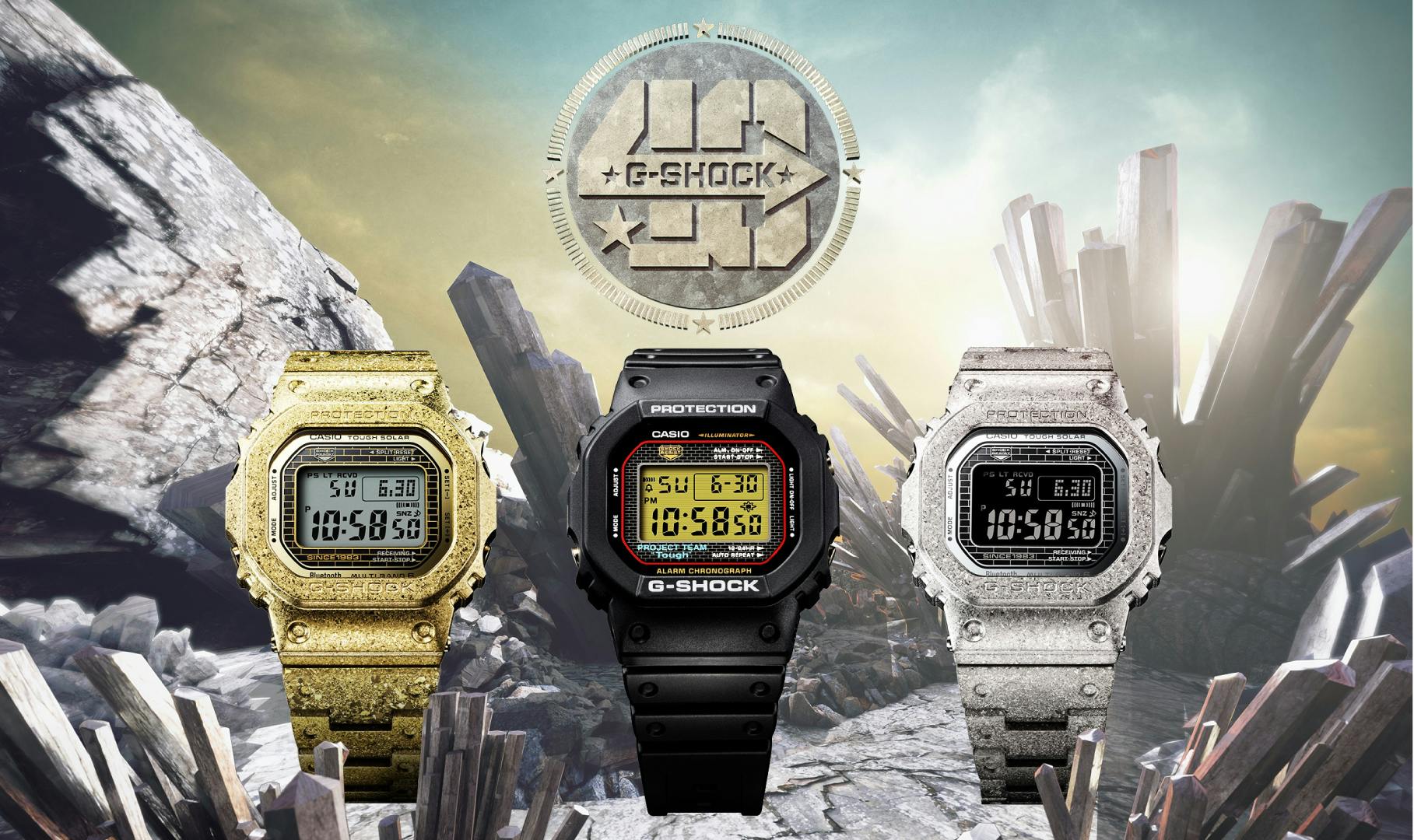 Introducing: G-SHOCK 40周年の節目に、さらなる進化を果たした5000系