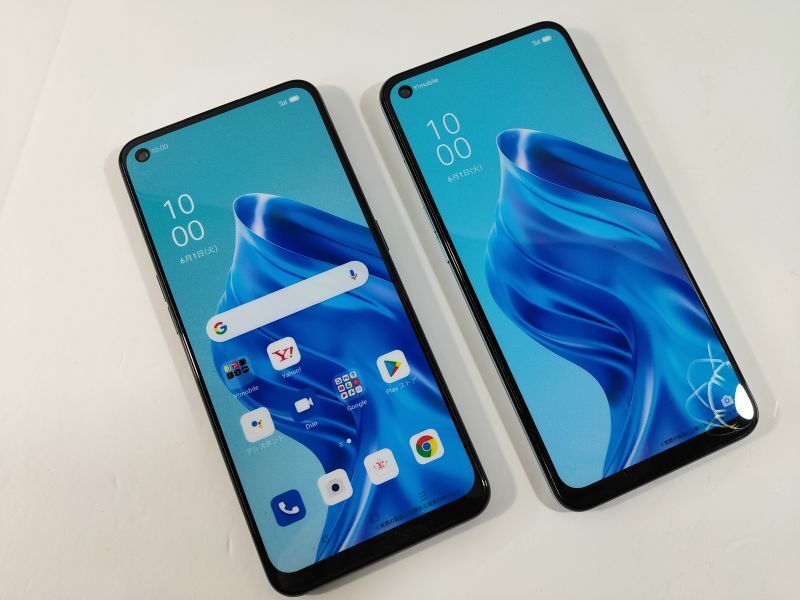 Y！mobile A101OP OPPO Reno5A モックアップ