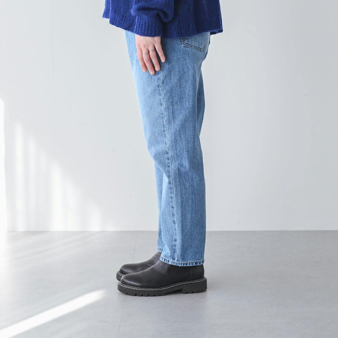 着用レビュー】当店の自信作「大人のテーパードデニム」を6名が試着