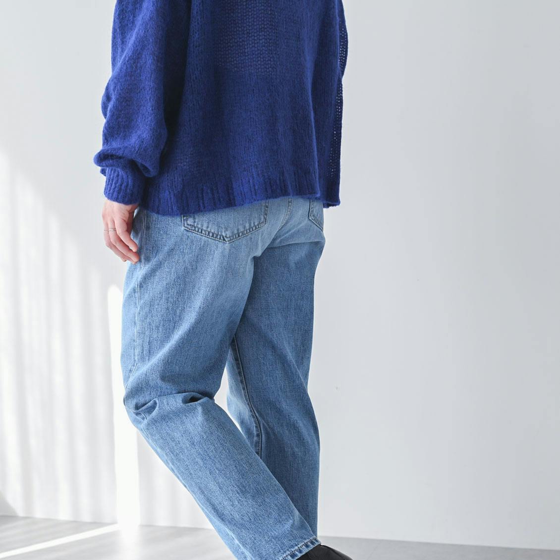 着用レビュー】当店の自信作「大人のテーパードデニム」を6名が試着