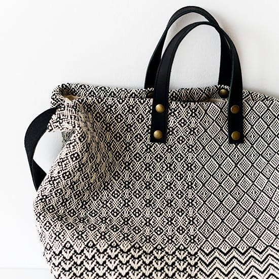 トロワトン手織り2wayバック trois temps/トロワトン/手織り2WAYバッグ