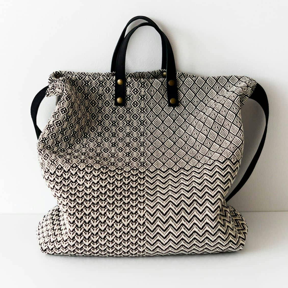 trois temps/トロワトン/手織り2WAYバッグ - 北欧、暮らしの道具店