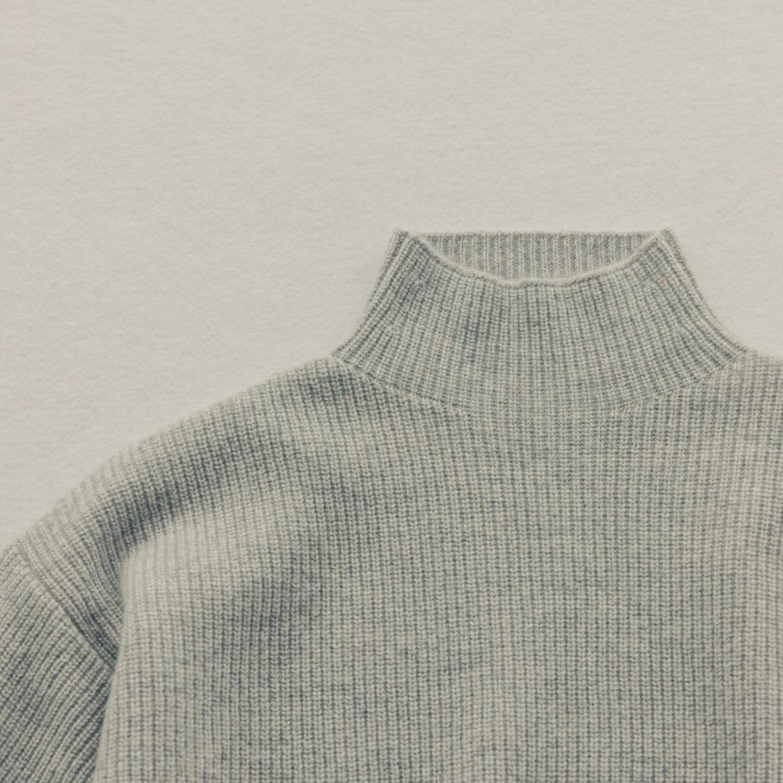 冬コーデに迷わない」あったかウールのミドル丈ニット - 北欧、暮らし