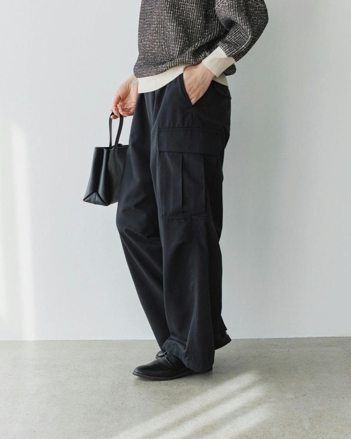 大人のためのきれいめカーゴパンツ（S・M・L・Tサイズ） - 北欧