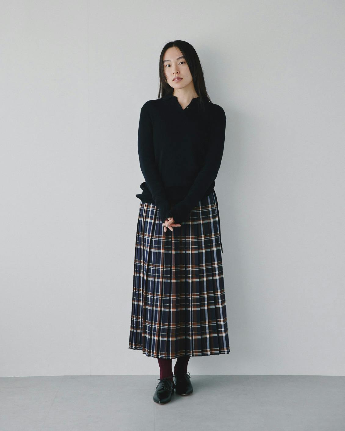 sosotto / ソソット / チェック柄プリーツスカート / タータン - 北欧