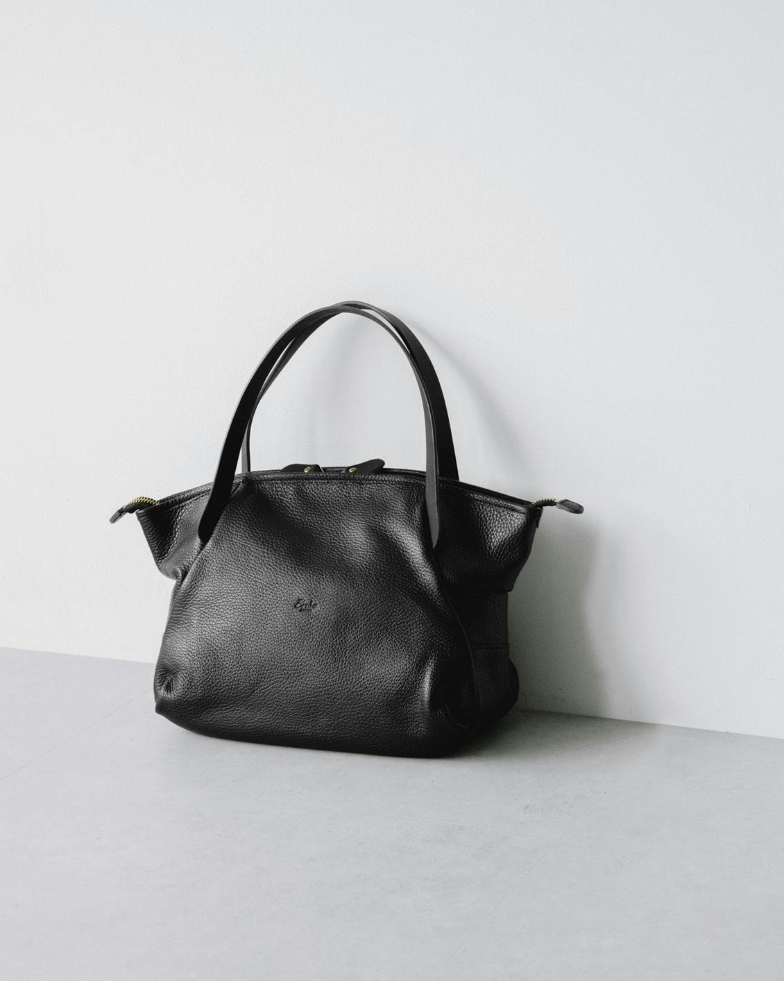 Ense / アンサ / レザートートバッグ ミニ（ブラック） - 北欧、暮らし