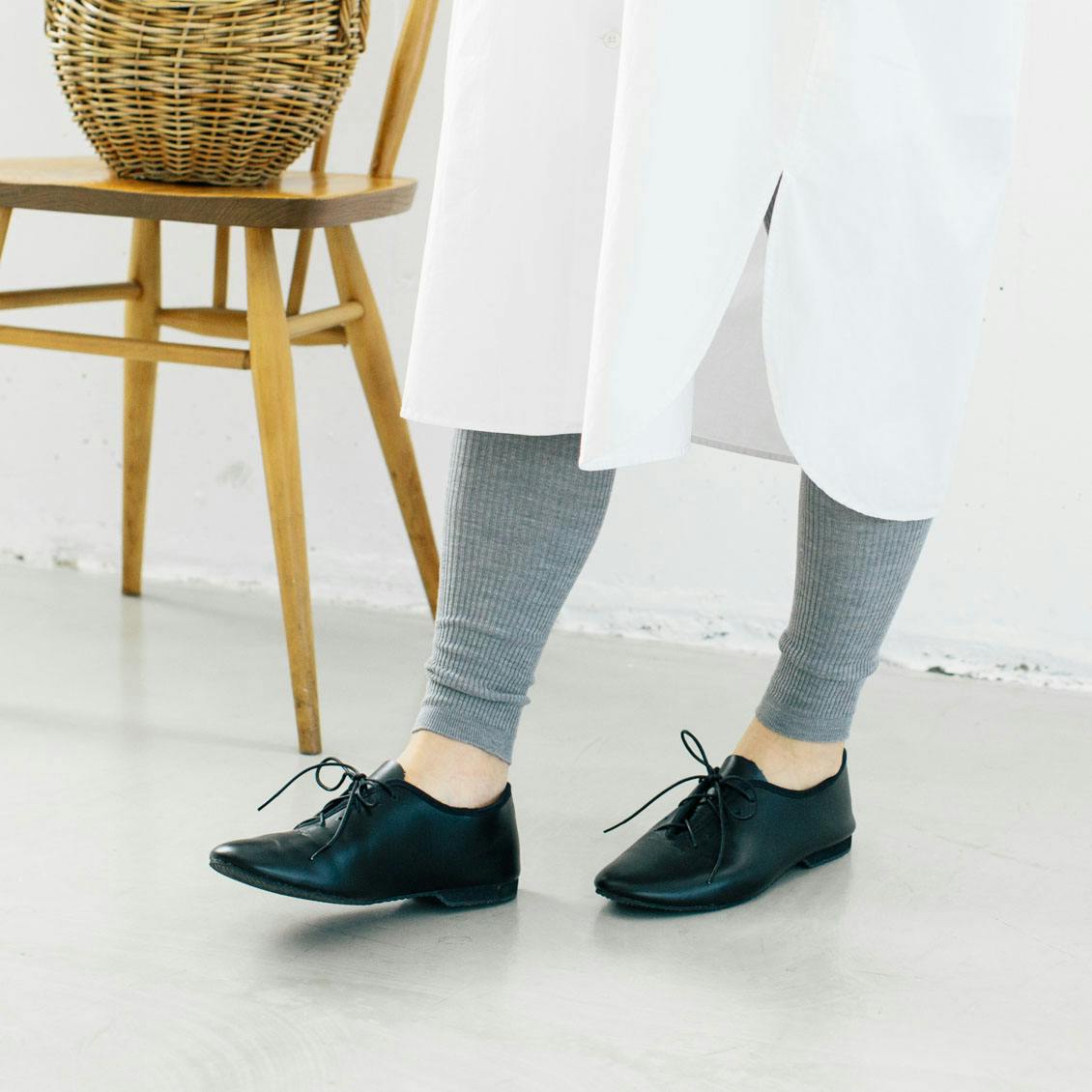 DRESS HERSELF / シルクリブレギンス- 北欧、暮らしの道具店