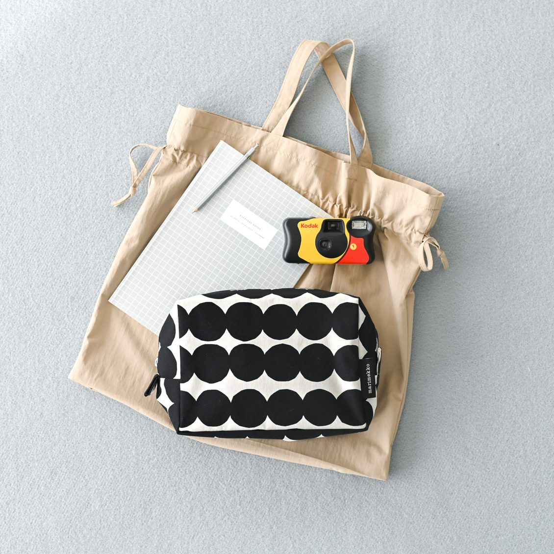 marimekko / マリメッコ / VILJA / ポーチ（マチあり）ビッグサイズ