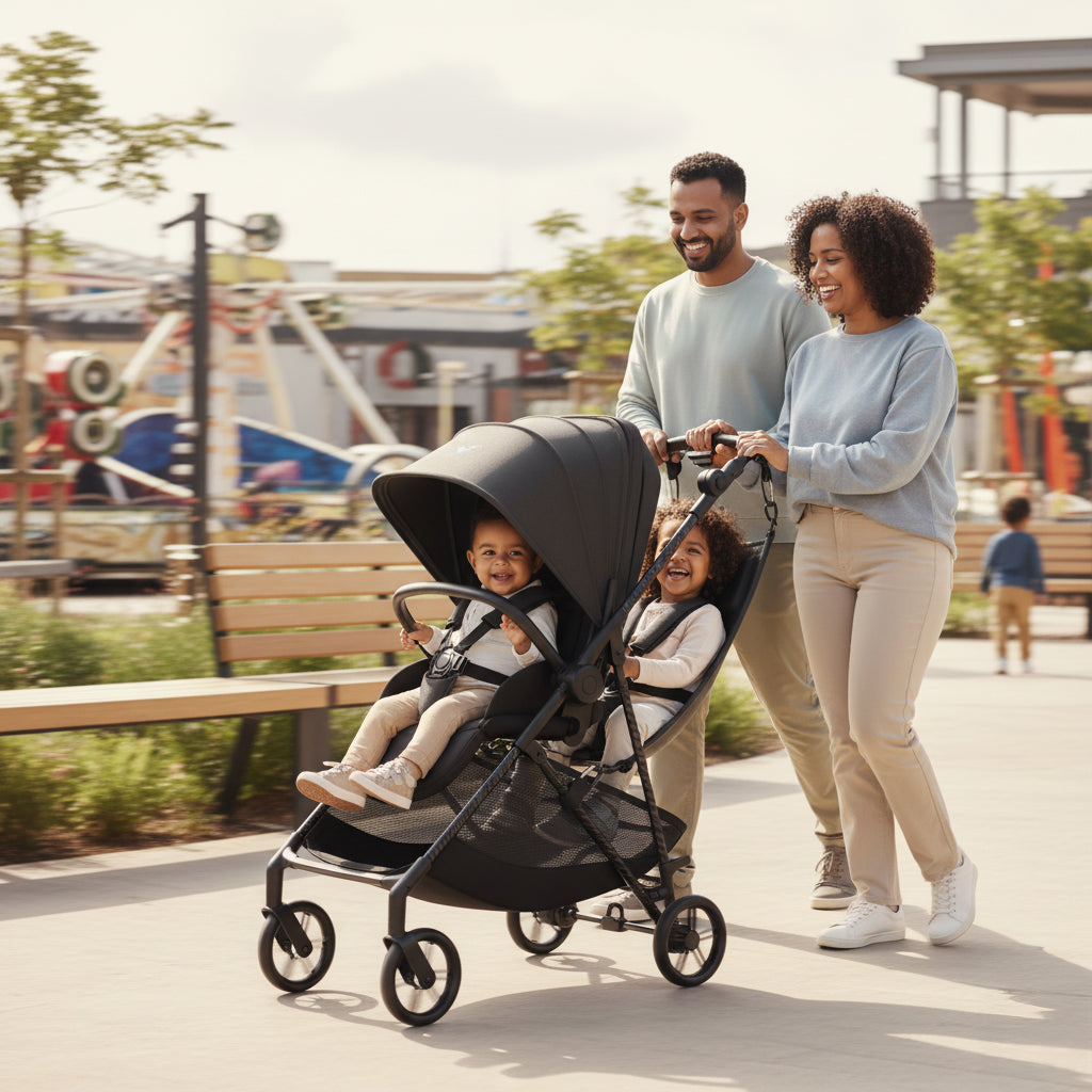 Hoppie – 幼児とベビーカーのためのスマートな追加シート