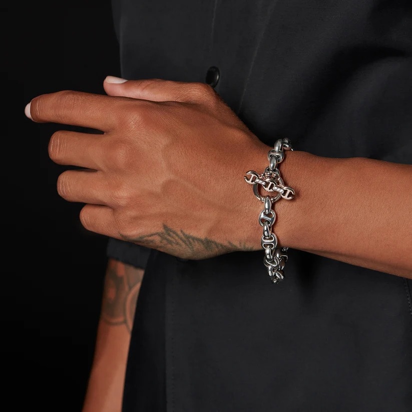 10MM OPEN-LINK BRACELET｜silver｜Bracelet｜HOORSENBUHS(ホーセン