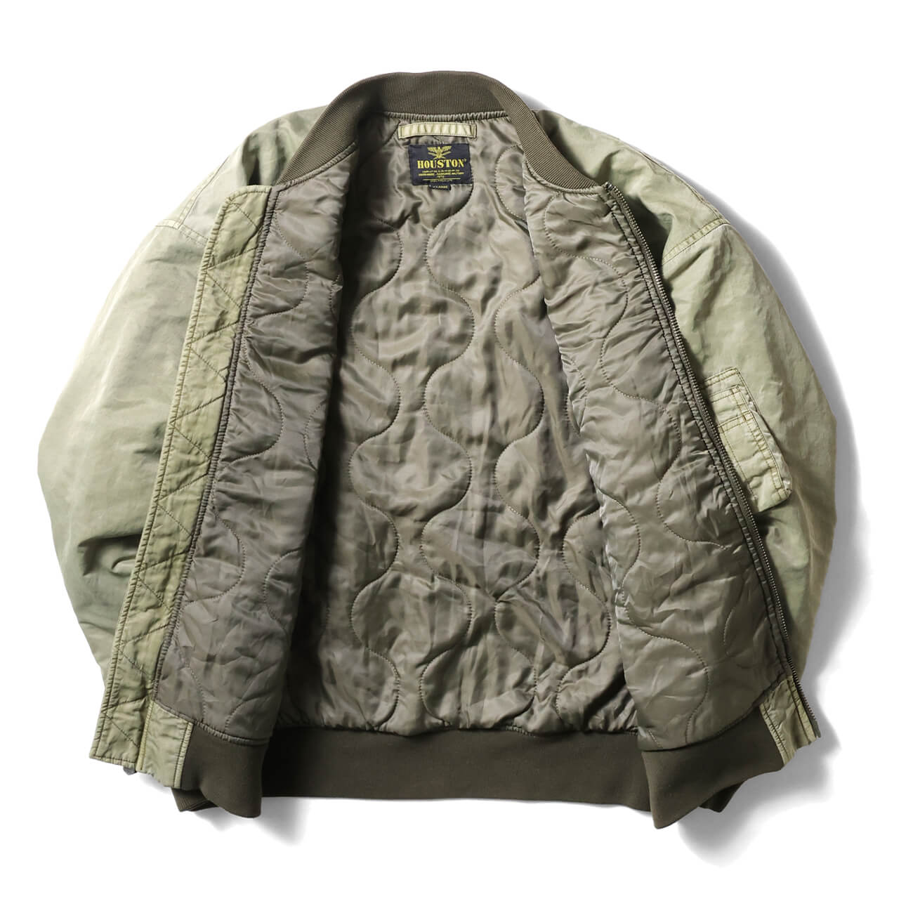 HOUSTON初となる“ピグメント染め”を施した新しい『MA-1』が登場