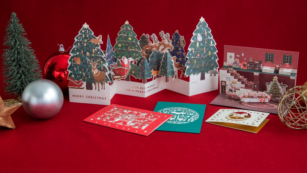 仕掛け満載！ 驚きとワクワクの詰まった、クリスマスカードの世界