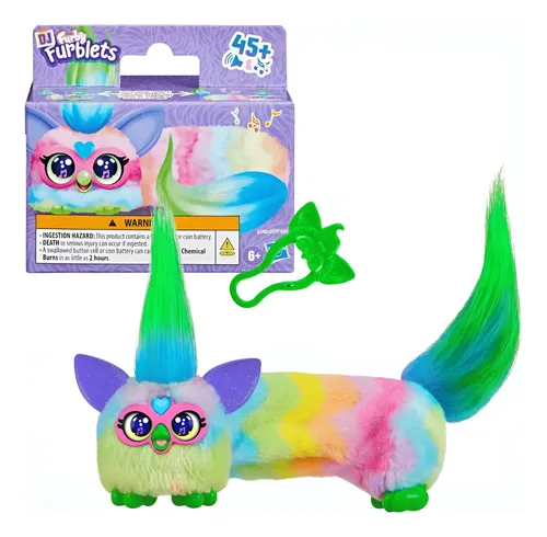 Furby Dj Furblets Can-dee-swirl Pelúcia Interativa Hasbro Colorido