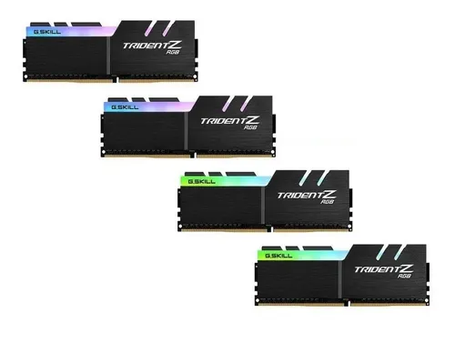 Memória Ddr4 G.skill Trident Z 32gb 3200mhz (4x8) Rgb Intel