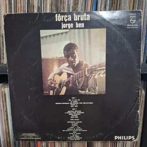 Vinil - Jorge Ben - Força Bruta (lp 1975) | MercadoLivre
