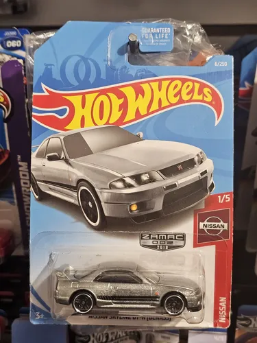 Hot Wheels Nissan Skyline Gt-r R33 Zamac Novo Lacrado 2019