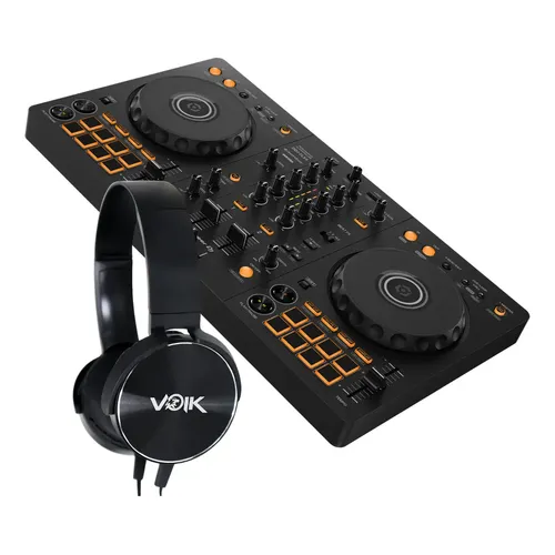 Controlador DJ Pioneer DDJ-SR preto da 2 canais | MercadoLivre