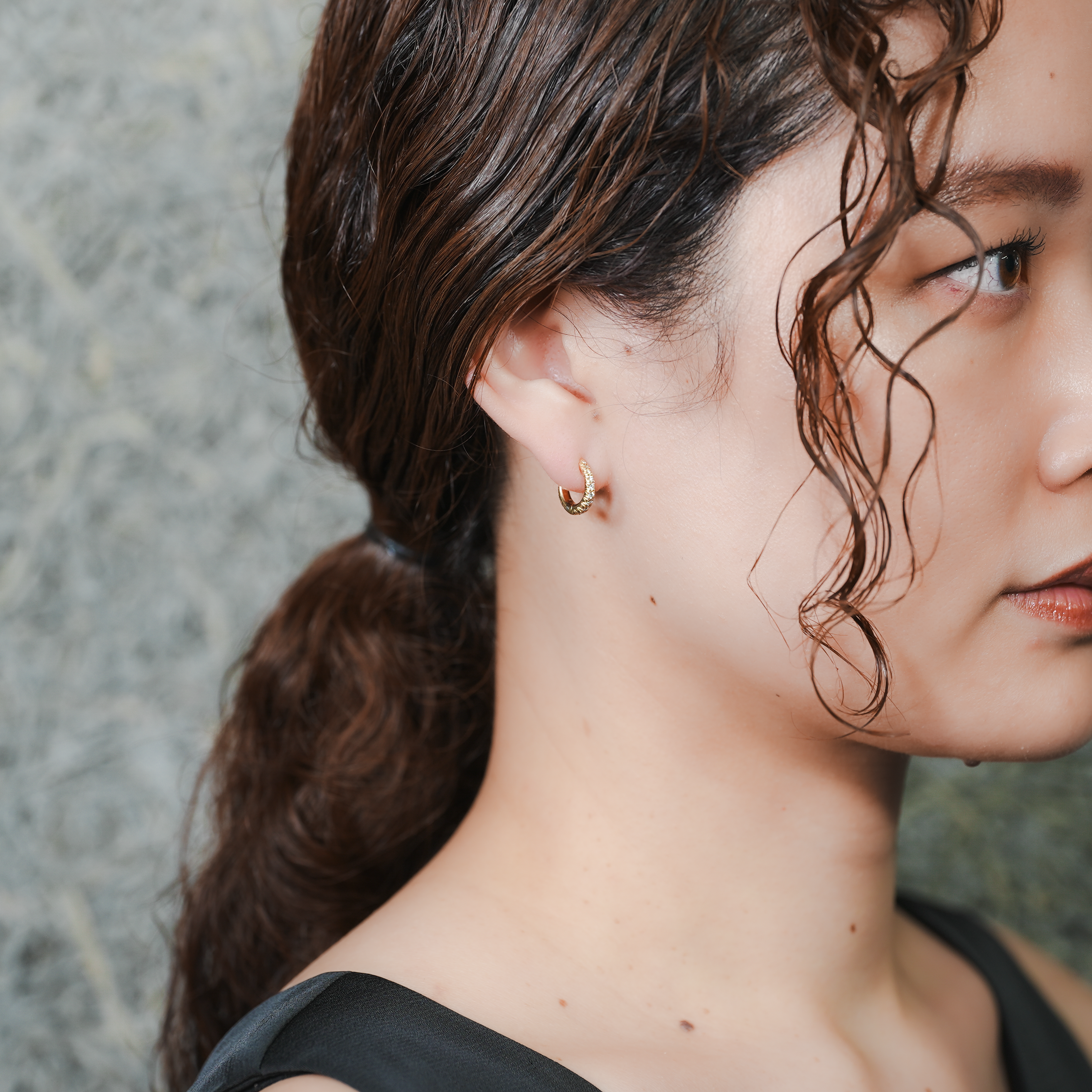 hum ハム HUMETE 'CLASSIC' PIERCED EARRINGS [et-P98m] ピアス