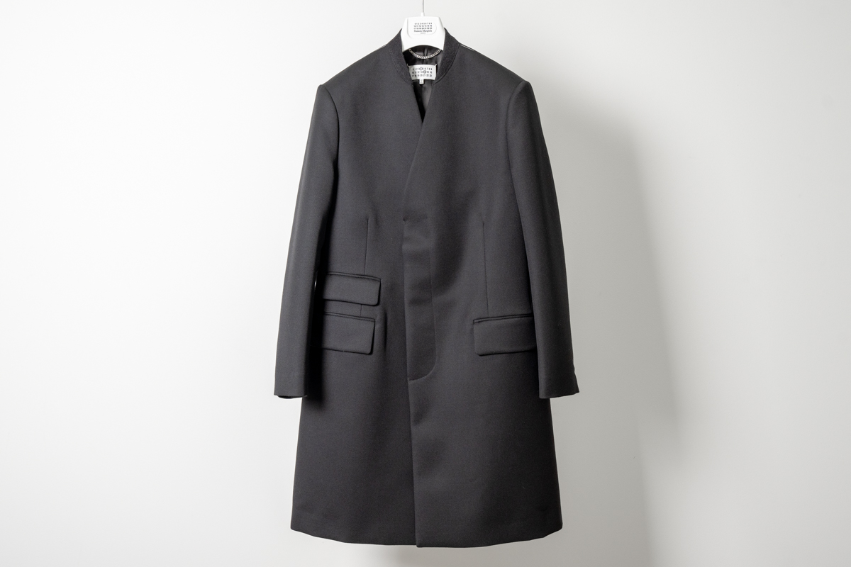 メゾンマルジェラ ノーカラーコート | HUES 福岡セレクトショップ