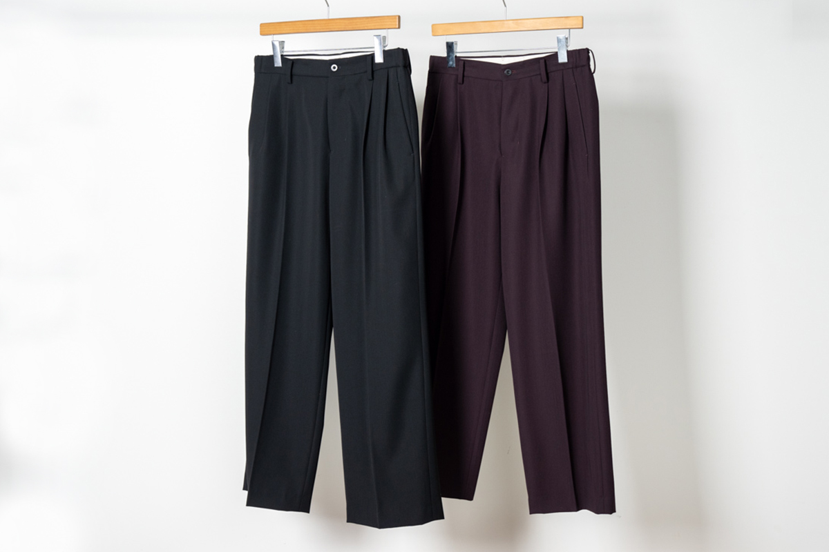 イレニサの2タック ワイドパンツ2025 ver. | HUES 福岡セレクトショップ