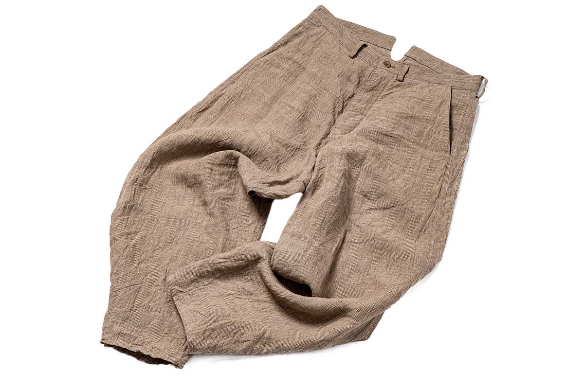 ARAKI YUU 20SS Baggy Pants Special Edition | HUES 福岡セレクトショップ