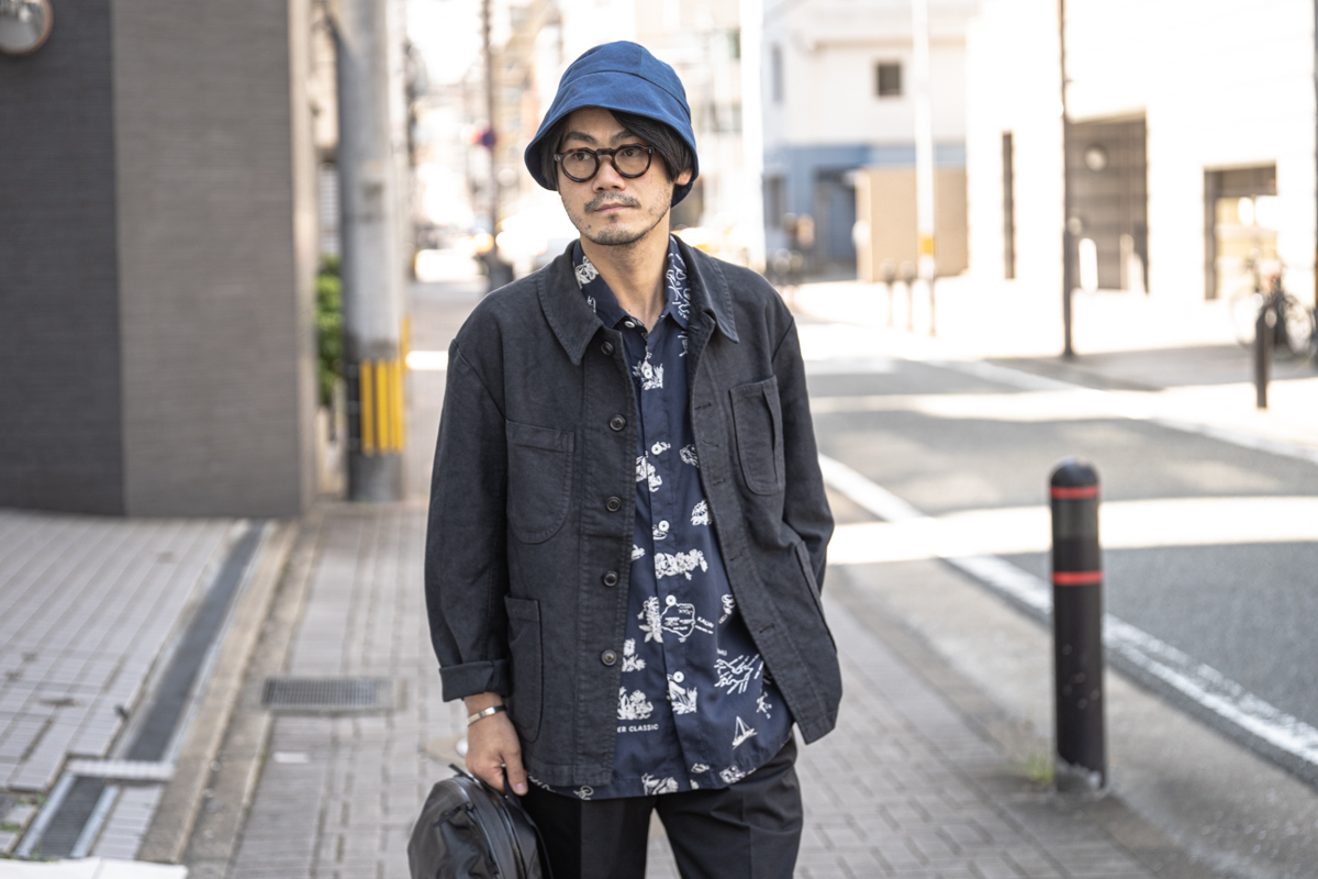 ポータークラシックのコットンモールスキン フレンチジャケット | HUES