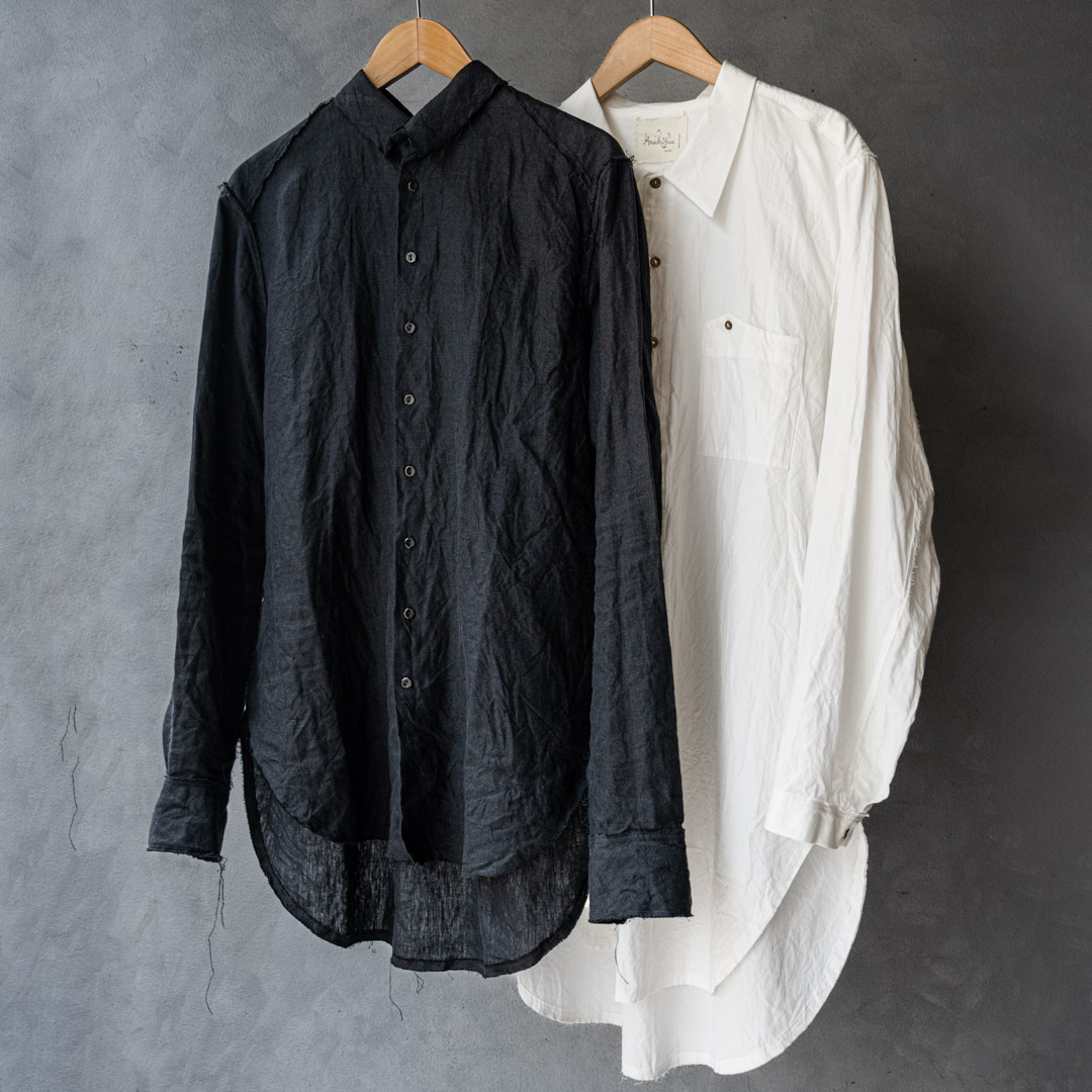 ARAKI YUU 新入荷シャツ2型 | HUES 福岡セレクトショップ